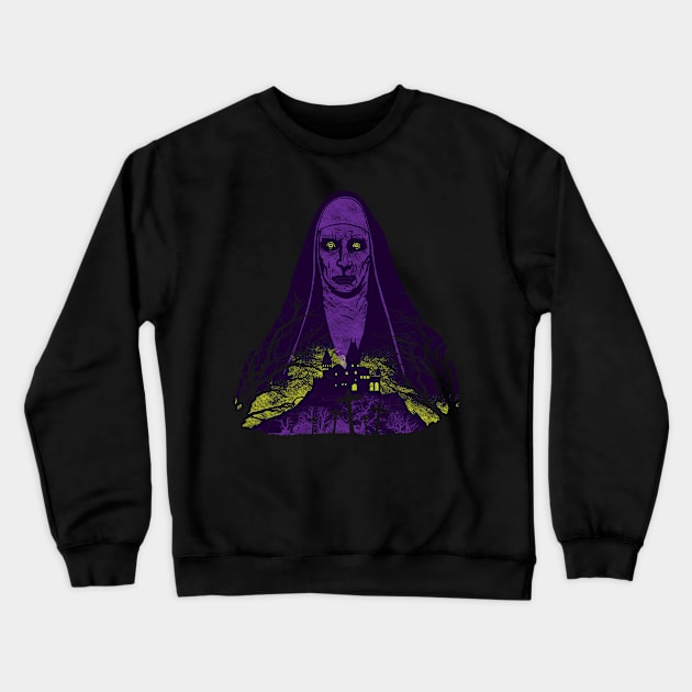 Haunted Past Crewneck Sweatshirt by Daletheskater